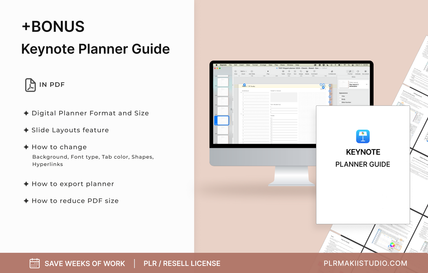 PLR Undated Digital Planner