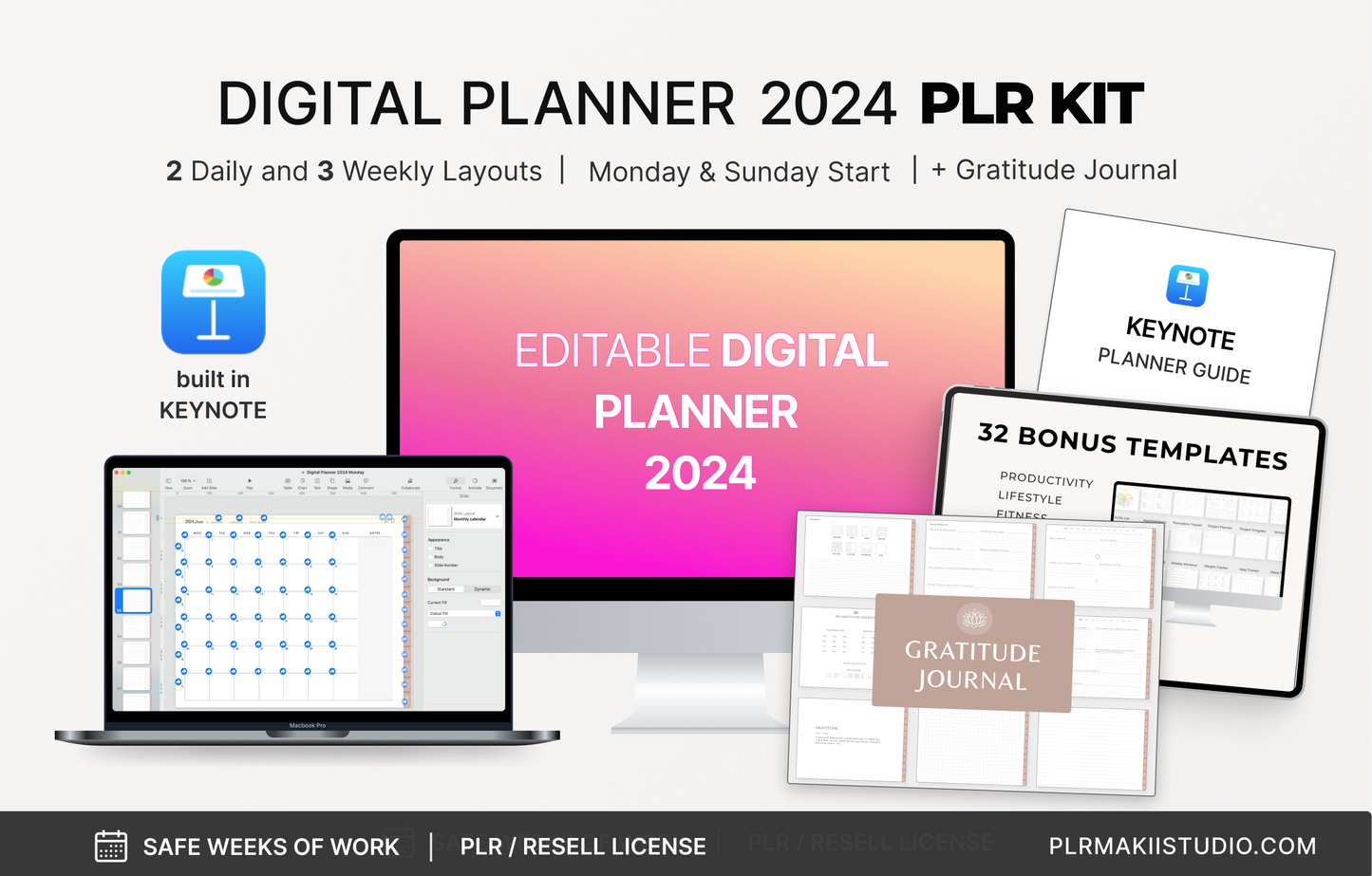 2024 Digital Planner PLR KIT